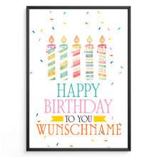 Laden Sie das Bild in den Galerie-Viewer, Personalisiertes Geschenk zum Geburtstag Männer Frauen Geburtstagsgeschenk Geschenk personalisierbar