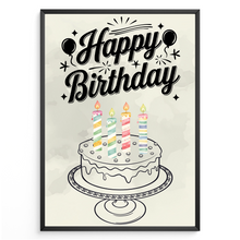 Laden Sie das Bild in den Galerie-Viewer, Geschenk zum Geburtstag Geschenkidee Geburtstagskarte