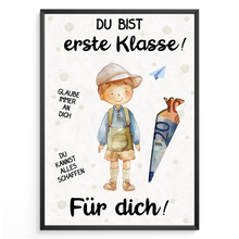 Laden Sie das Bild in den Galerie-Viewer, Geldgeschenk zur Einschulung Schultüte Junge Schulanfang Erstklässler Geschenk