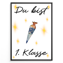 Laden Sie das Bild in den Galerie-Viewer, Einschulung Geldgeschenk Zuckertüte Schulanfang Geschenk zum Schulstart