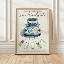 Laden Sie das Bild in den Galerie-Viewer, Geldgeschenk Hochzeit | Hochzeitsgeschenk für Brautpaar Geld Hochzeitsgeschenke | Hochzeitsauto Geld kreativ verschenken