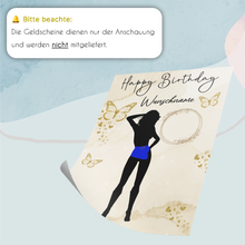 Laden Sie das Bild in den Galerie-Viewer, 25. Geburtstag Geldgeschenk Personalisiert Frauen Geburtstagsgeschenk Geschenkidee personalisierbar