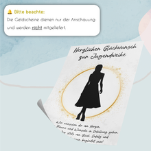 Laden Sie das Bild in den Galerie-Viewer, Geldgeschenk zur Jugendweihe Geschenkidee Mädchen Jugendweihe Spruch Geldgeschenk Jugendweihe Karte Deko