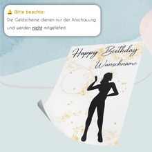 Laden Sie das Bild in den Galerie-Viewer, Geldgeschenk zum 60. Geburtstag Personalisiert Frauen Geburtstagsgeschenk Freundin Geld Geschenk personalisierbar