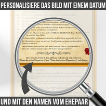 Laden Sie das Bild in den Galerie-Viewer, Personalisiertes Hochzeitsgeschenk Ehegesetz Poster lustiges Geschenk zur Hochzeit Karte Ehepaar Geschenkidee Hochzeitstag