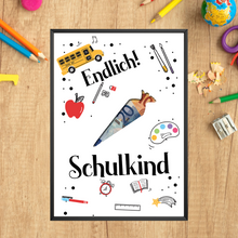 Laden Sie das Bild in den Galerie-Viewer, Einschulung Geldgeschenk Schulanfang Schulstart Schultüte Schuleinführung