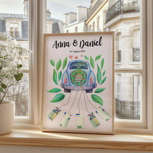 Laden Sie das Bild in den Galerie-Viewer, Personalisiertes Geldgeschenk Hochzeitsgeschenk personalisierbar