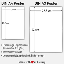 Laden Sie das Bild in den Galerie-Viewer, Personalisiertes Partner Poster mit Datum & Namen Jahrestag Geschenk zum Hochzeitstag Poster für Paare Verlobte Hochzeitsgeschenk