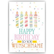 Laden Sie das Bild in den Galerie-Viewer, Personalisiertes Geschenk zum Geburtstag Männer Frauen Geburtstagsgeschenk Geschenk personalisierbar