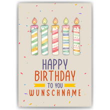 Laden Sie das Bild in den Galerie-Viewer, Personalisiertes Geschenk zum Geburtstag Männer Frauen Kinder Geburtstagsgeschenk Geschenkidee personalisierbar