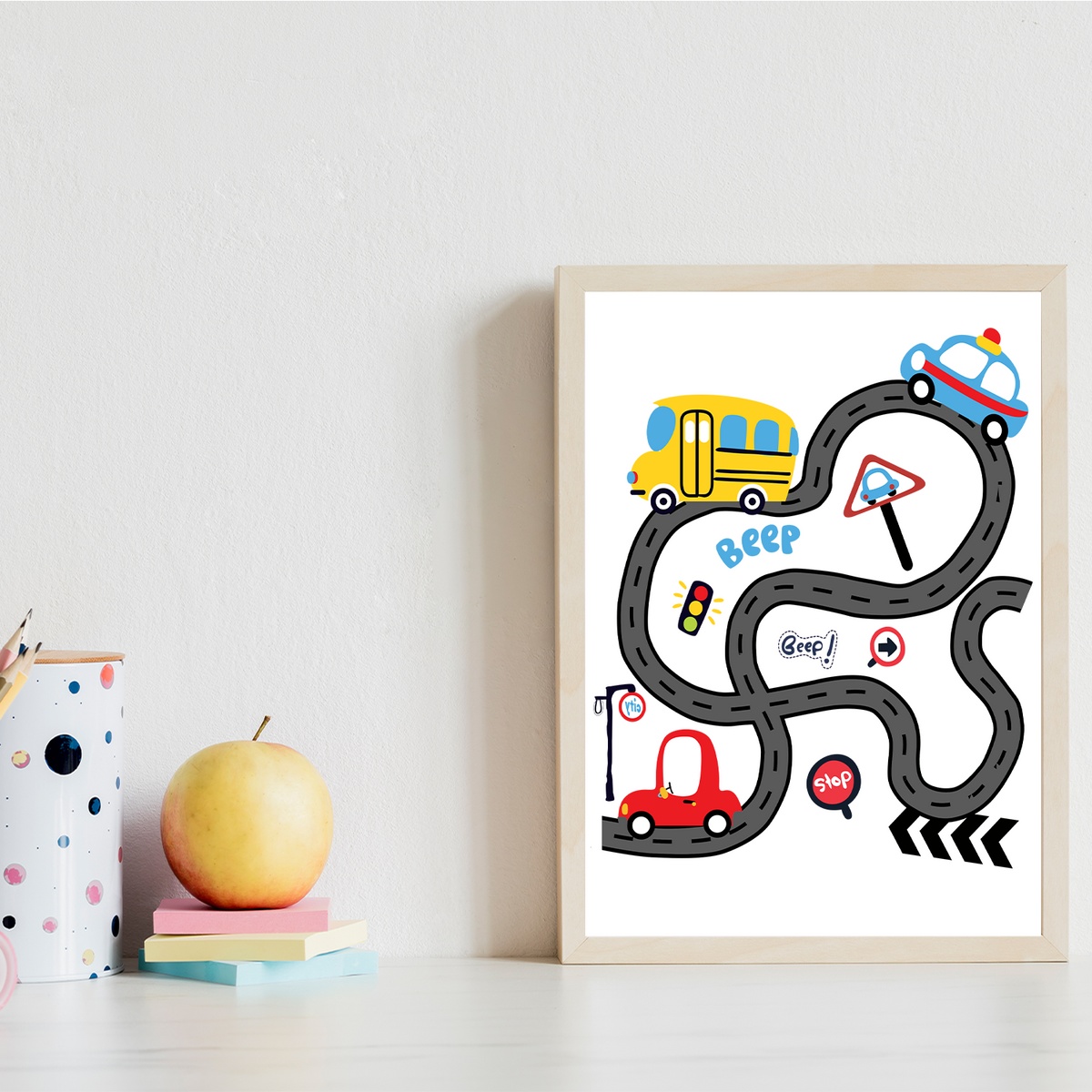 Kinderposter 6er Set ABC Auto Fahrzeuge Lernposter Alphabet Kinderzi kinderposter-6er-set-abc-auto-fahrzeuge-lernposter-alphabet-kinderzi