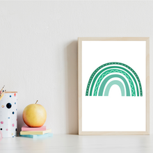 Laden Sie das Bild in den Galerie-Viewer, Alphabet & Zahlen Kinderposter 3er Set Lernposter ABC | Kinderzimmer Wandbilder Einschulung Kindergarten Grundschule Lernhilfe für Kinder