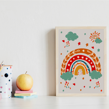 Laden Sie das Bild in den Galerie-Viewer, Alphabet & Zahlen Kinderposter 3er Set Lernposter ABC | Kinderzimmer Wandbilder Kindergarten Grundschule Lernhilfe für Kinder