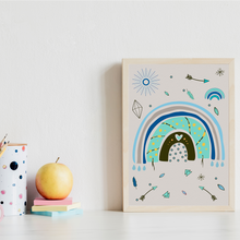 Laden Sie das Bild in den Galerie-Viewer, Alphabet & Zahlen Kinderposter 3er Set ABC Lernposter | Kinderzimmer Wandbilder Kindergarten Grundschule Lernhilfe für Kinder