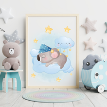 Laden Sie das Bild in den Galerie-Viewer, 3er Set Poster für Kinderzimmer Bilder Babyzimmer Babyparty Kinderposter Koala Mama