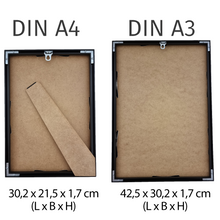 Laden Sie das Bild in den Galerie-Viewer, Mondphasen Poster Set – 3 Mondposter Wohnzimmer Schlafzimmer Mond Wandbild Küche Flur Zuhause Wanddeko