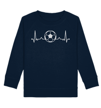 Laden Sie das Bild in den Galerie-Viewer, Fußball Herzschlag Fußballer Geschenk Fußballspieler Sweatshirt
