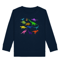 Laden Sie das Bild in den Galerie-Viewer, Dinosaurier Bunte Dinos Kinder Sweatshirt
