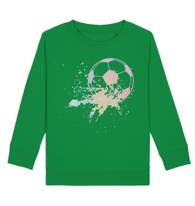 Fußballspieler Splash Fußballer Mädchen Fußball Sweatshirt