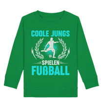 Laden Sie das Bild in den Galerie-Viewer, Coole Jungs spielen Fußball Fußballspieler Sweatshirt
