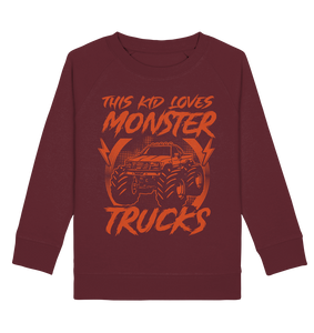 Monstertruck Jungen Monster Truck Kinder Langarm Sweatshirt