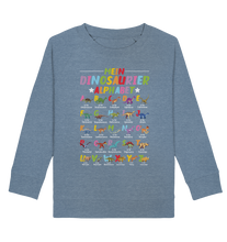 Laden Sie das Bild in den Galerie-Viewer, Dinosaurier ABC Kinder Mein Dino Alphabet Sweatshirt
