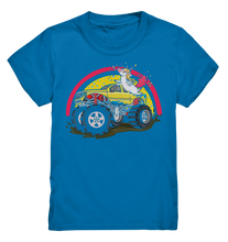 Laden Sie das Bild in den Galerie-Viewer, Monstertruck Einhorn Monster Truck Kinder T-Shirt
