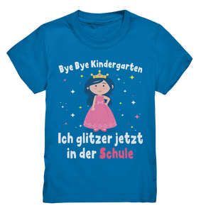 Schulanfang Outfit Schulkind Prinzessin Geschenk Einschulung Mädchen T-Shirt