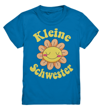Laden Sie das Bild in den Galerie-Viewer, Kleine Schwester T-Shirt Blume Kleine Schwester Geschenk