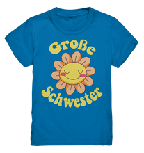 Laden Sie das Bild in den Galerie-Viewer, Große Schwester T-Shirt Blume Große Schwester Geschenk