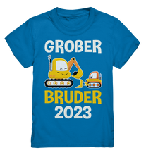 Laden Sie das Bild in den Galerie-Viewer, Großer Bruder Bagger T-Shirt