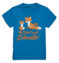 Laden Sie das Bild in den Galerie-Viewer, Große Schwester Shirt Fuchs Große Schwester Geschenk