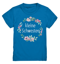 Laden Sie das Bild in den Galerie-Viewer, Kleine Schwester Shirt Blumenkranz Kleine Schwester Geschenk