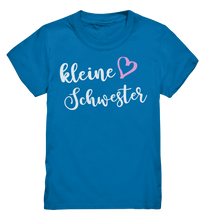 Laden Sie das Bild in den Galerie-Viewer, Kleine Schwester T-Shirt Herz Liebe Kleine Schwester Geschenk