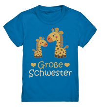 Laden Sie das Bild in den Galerie-Viewer, Große Schwester Shirt Giraffe Große Schwester Geschenk