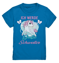 Laden Sie das Bild in den Galerie-Viewer, Große Schwester T-Shirt Einhorn Große Schwester Geschenk