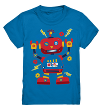 Laden Sie das Bild in den Galerie-Viewer, Cooler Roboter Ingenieur Roboter Kinder T-Shirt
