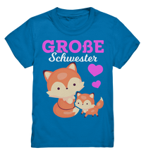 Laden Sie das Bild in den Galerie-Viewer, Große Schwester T-Shirt Fuchs Große Schwester Geschenk