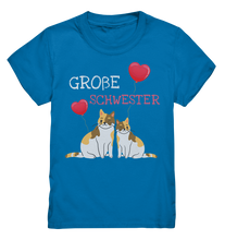 Laden Sie das Bild in den Galerie-Viewer, Große Schwester Shirt Katzen Liebe Große Schwester Geschenk