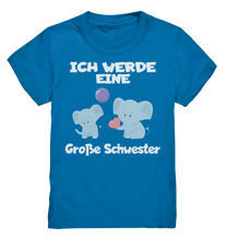 Laden Sie das Bild in den Galerie-Viewer, Große Schwester T-Shirt Elefanten Große Schwester Geschenk