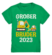 Laden Sie das Bild in den Galerie-Viewer, Großer Bruder Bagger T-Shirt