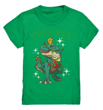 Laden Sie das Bild in den Galerie-Viewer, Weihnachtsbaum Dinosaurier Trex Dino Weihnachten T-Shirt
