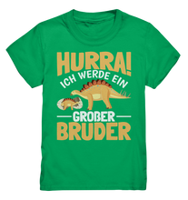 Laden Sie das Bild in den Galerie-Viewer, Hurra Großer Bruder Dinosaurier Shirt