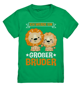 Löwe Großer Bruder Kinder T-Shirt