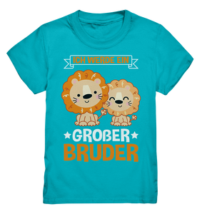 Löwe Großer Bruder Kinder T-Shirt