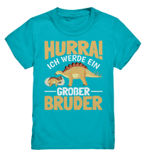 Laden Sie das Bild in den Galerie-Viewer, Hurra Großer Bruder Dinosaurier Shirt