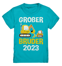 Laden Sie das Bild in den Galerie-Viewer, Großer Bruder Bagger T-Shirt