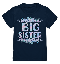 Laden Sie das Bild in den Galerie-Viewer, Große Schwester T-Shirt Blumen Big Sister