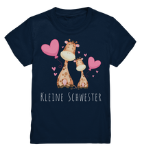 Laden Sie das Bild in den Galerie-Viewer, Kleine Schwester T-Shirt Giraffe Kleine Schwester Geschenk
