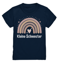 Laden Sie das Bild in den Galerie-Viewer, Kleine Schwester T-Shirt Regenbogen Kleine Schwester Geschenk